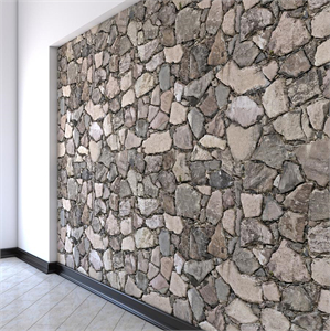 Butovaya masonry from natural stones